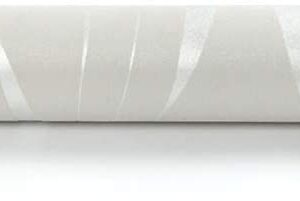 Hanmero Water Plant Pattern 3D Flocking Embossed Wallpaper Silver & Grey - Image 6