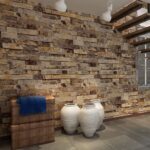 HANMERO Rural Style Vivid Imitation Brick Wall Pattern Wallpaper