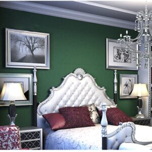 HANMERO® Vintage Country Style Green Nonwoven Wallpaper - Image 3