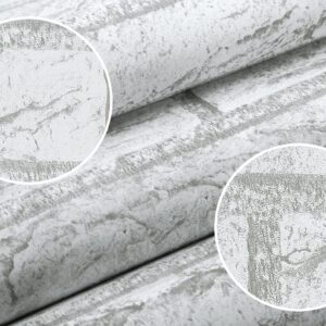 HANMERO® Vintage White Gray Brick Imitation Pattern Wall Paper - Image 6