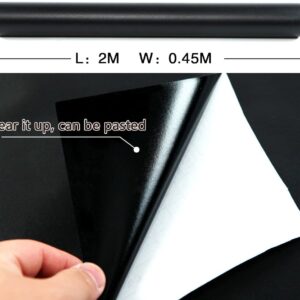 HANMERO® Matte Solid Color Peel and Stick PVC Wallpaper - Image 4