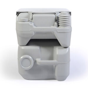 20L Camping Portable Toilet - Grey - Image 5