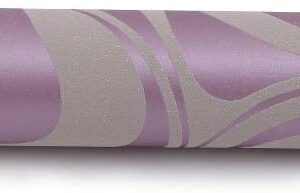 Hanmero Minimalist Abstract Curves Glitter 3D Wallpaper Purple - Image 3