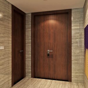 Hanmero Vintage Brown Imitation Wood Grain Peel and Sticker Wallpaper - Image 2
