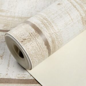 Hanmero Vintage Vivid Wood Graining Wallpaper Light Brown - Image 7