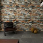 HANMERO 3D Chinese Style Imitation Brick Effect Decals Wallpaper