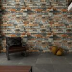 HANMERO 3D Chinese Style Imitation Brick Effect Decals Wallpaper