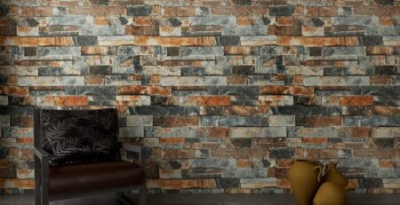 HANMERO 3D Chinese Style Imitation Brick Effect Decals Wallpaper