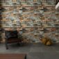 HANMERO 3D Chinese Style Imitation Brick Effect Decals Wallpaper