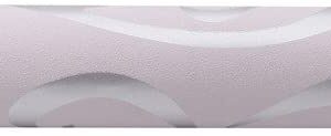 Hanmero Flocking Victorian Damask Embossed Wallpaper Pink & Gray - Image 6