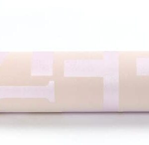 Hanmero 3D Fashion Love&Life Letters Wallpaper Light Purple - Image 8