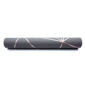 Non Woven Irregular Triangle Wallpaper (Black chocolate)