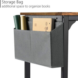 Folding Computer Desk with Storage Bag (Vintage)
