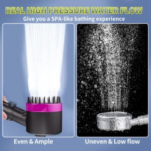 Homesbrand Adjustable High Pressure Showerhead Pink - Image 3