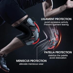 E-KNEE Professional Knee Brace with Side Stabilizers - Image 2