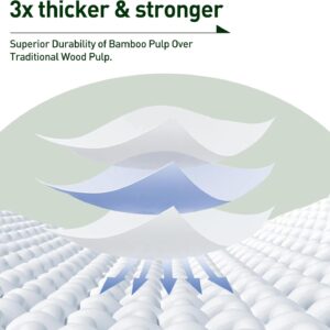 Homesbrand Bamboo Silky Soft 3-Ply Toilet paper 45 Rolls - Image 2